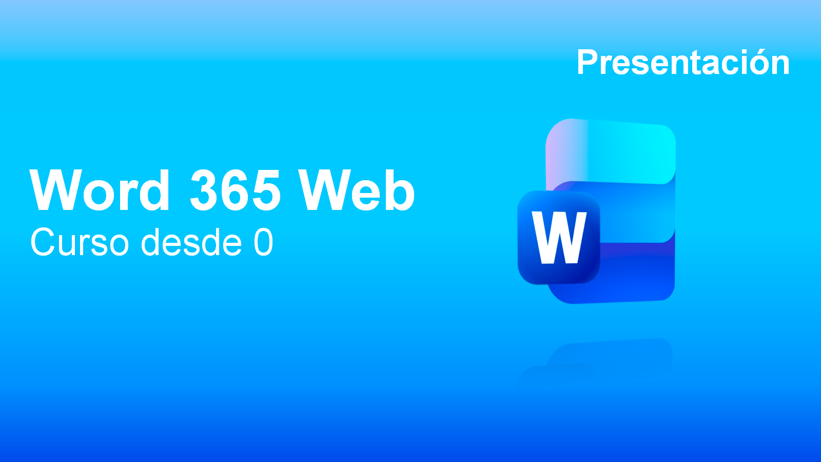Curso Word 365 Web desde Cero