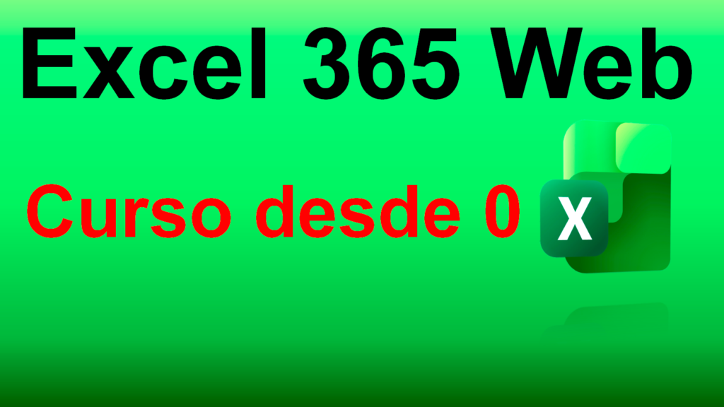 curso excel 365 web desde cero portada