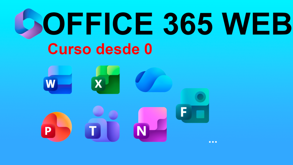 office 365 web todas las apliaciones presentacion